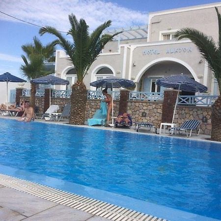 Alkyon Hotel Kamari  Bagian luar foto