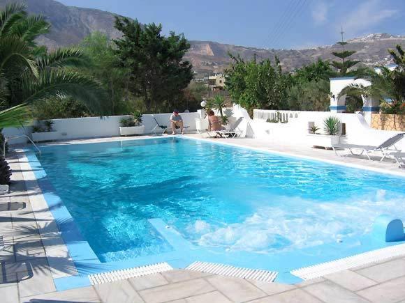 Alkyon Hotel Kamari  Bagian luar foto