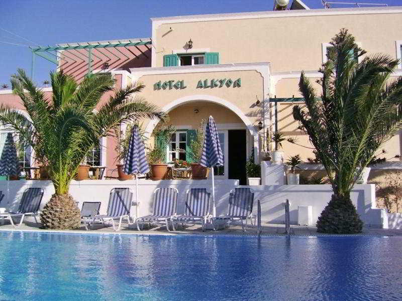 Alkyon Hotel Kamari  Bagian luar foto