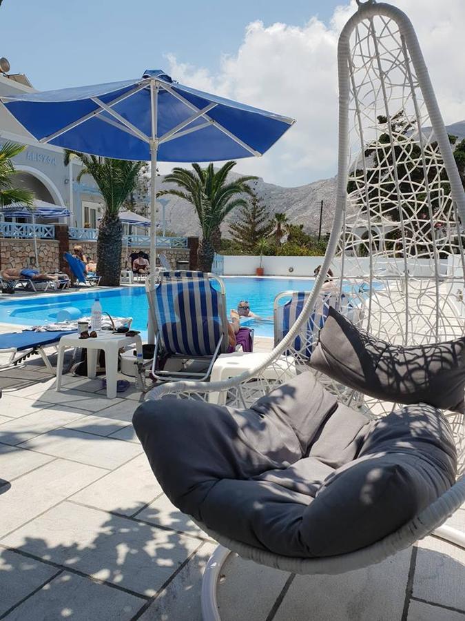 Alkyon Hotel Kamari  Bagian luar foto