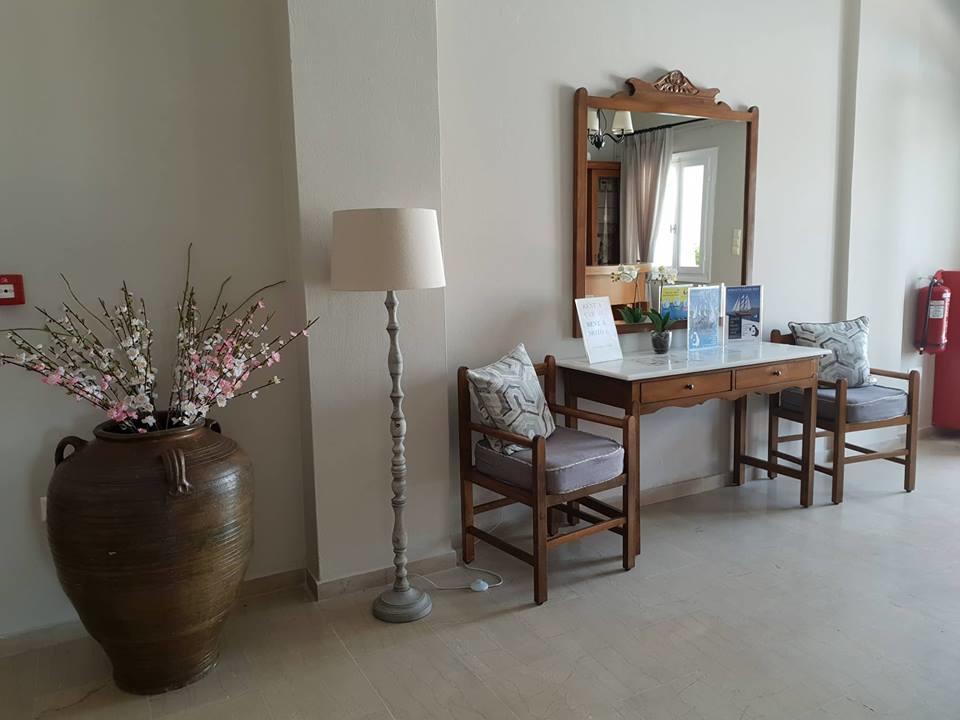 Alkyon Hotel Kamari  Bagian luar foto