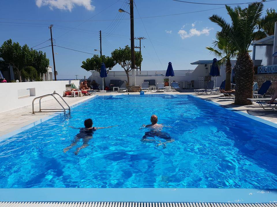 Alkyon Hotel Kamari  Bagian luar foto