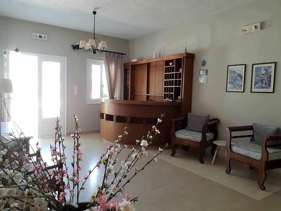 Alkyon Hotel Kamari  Bagian luar foto