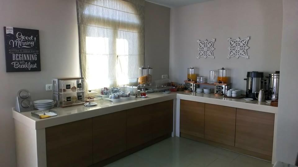Alkyon Hotel Kamari  Bagian luar foto